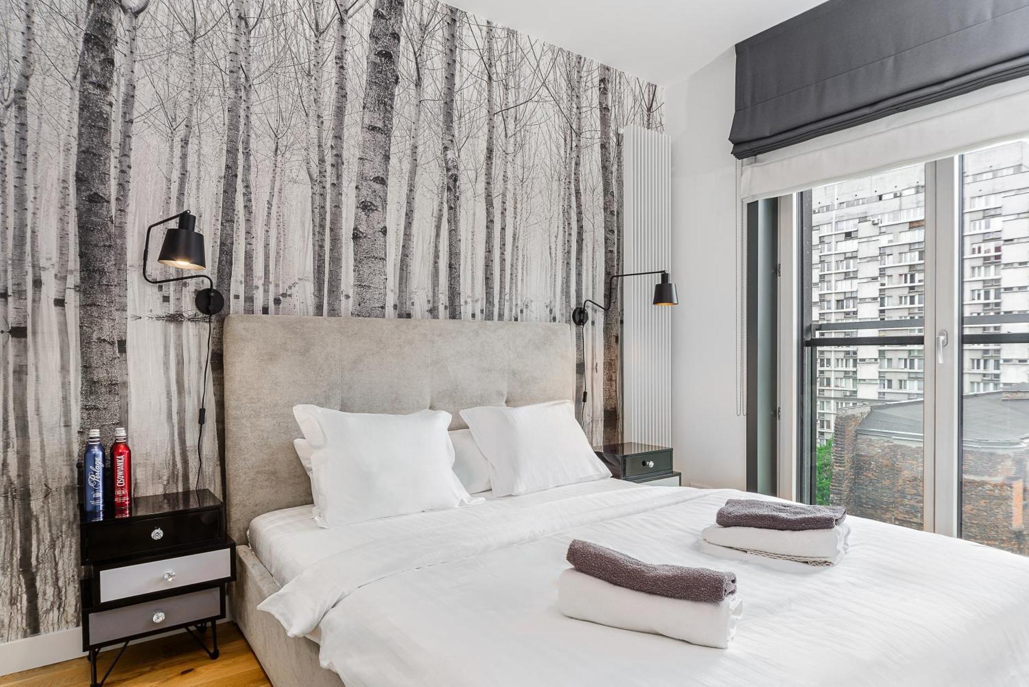 Luxury Apartments Mennica Residence With Parking Варшава Экстерьер фото